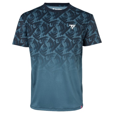 Tecnifibre Tennis T-shirt X-Loop (breathable, mesh inserts) 2024 teal green men's